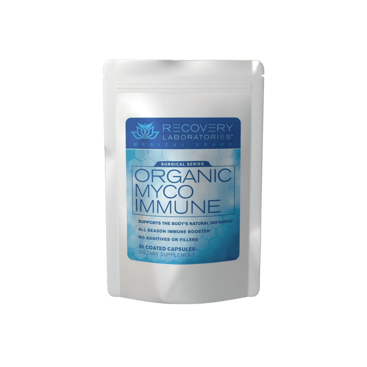 Organic Myco Immune Supplement Package Front